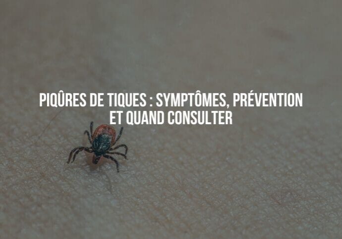 Piqûres de tiques : symptômes, prévention et quand consulter un blog de Sante Genexia